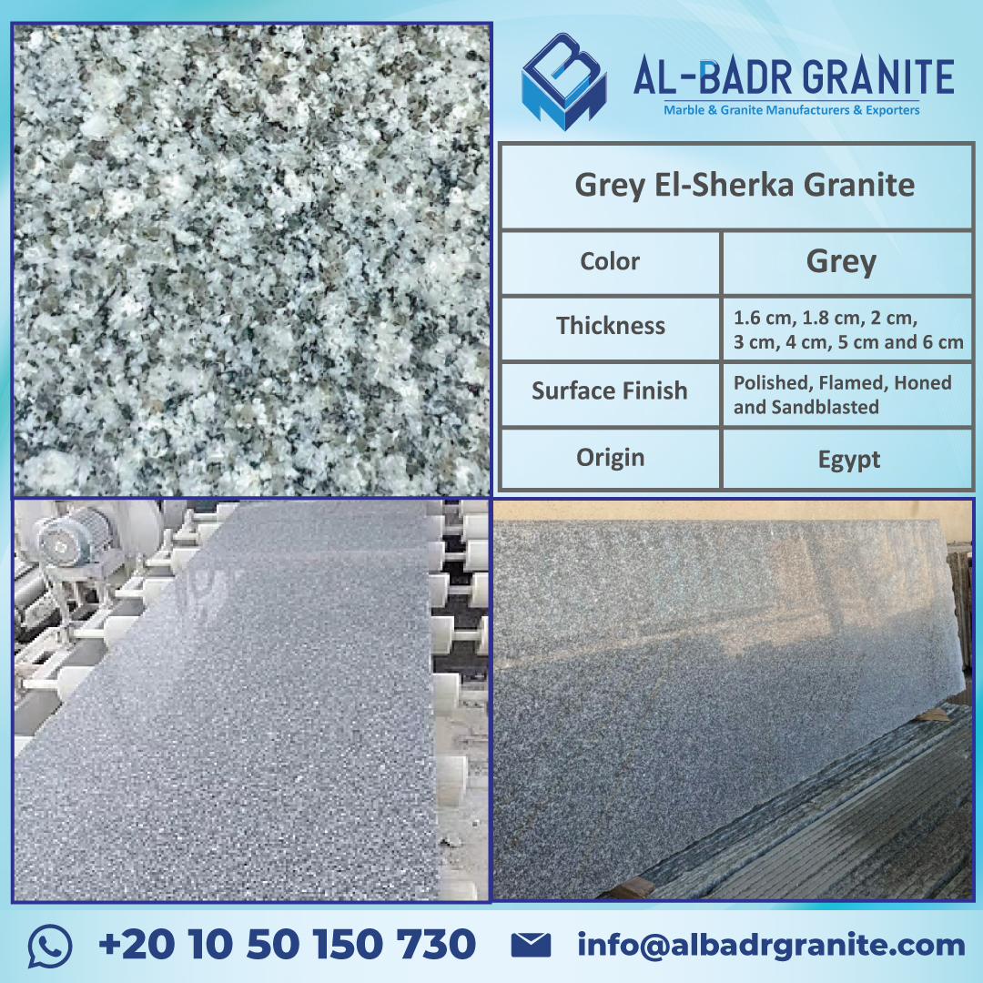 Grey Granite Slabs and Tiles